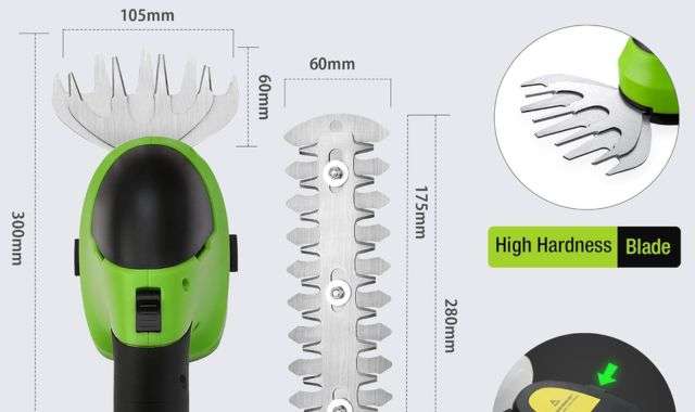 Forbici a batteria 2-in-1