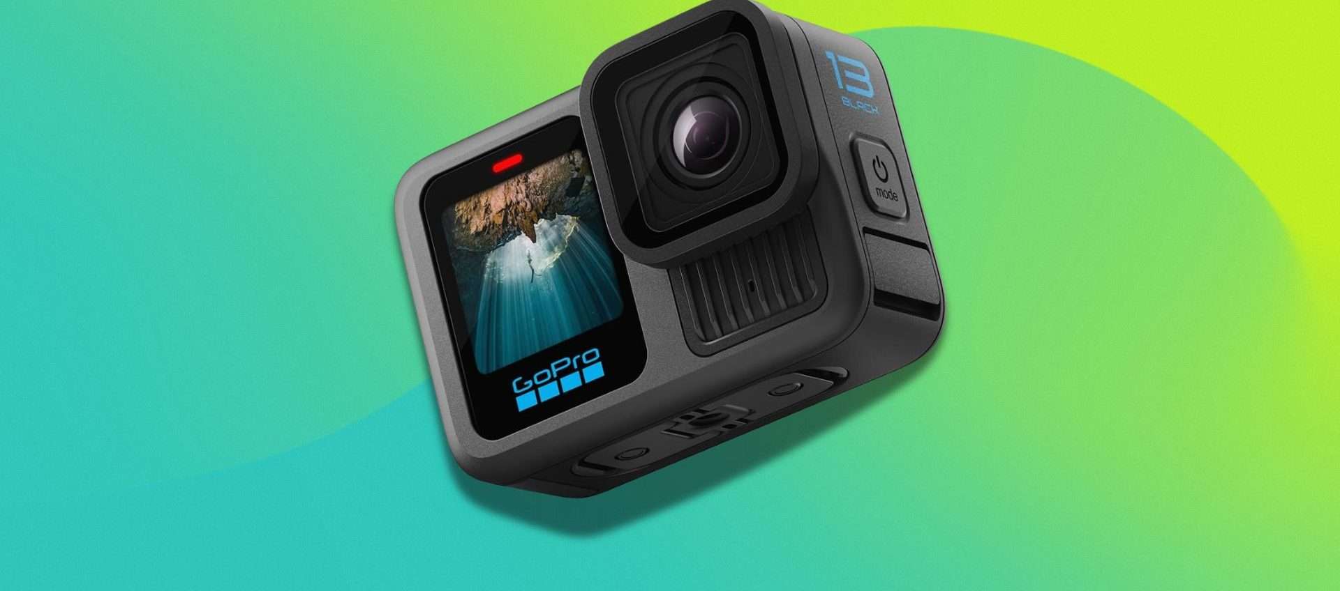 GoPro HERO13: la action cam 5.3K e HDR è in SUPER OFFERTA su Amazon (-26%)