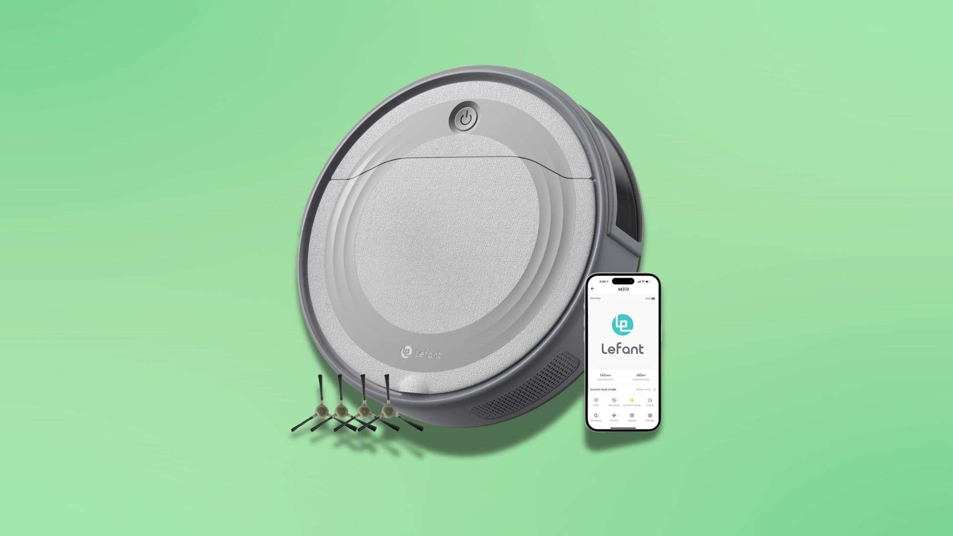 Robot aspirapolvere Lefant M310 in super offerta: risparmi il 62%