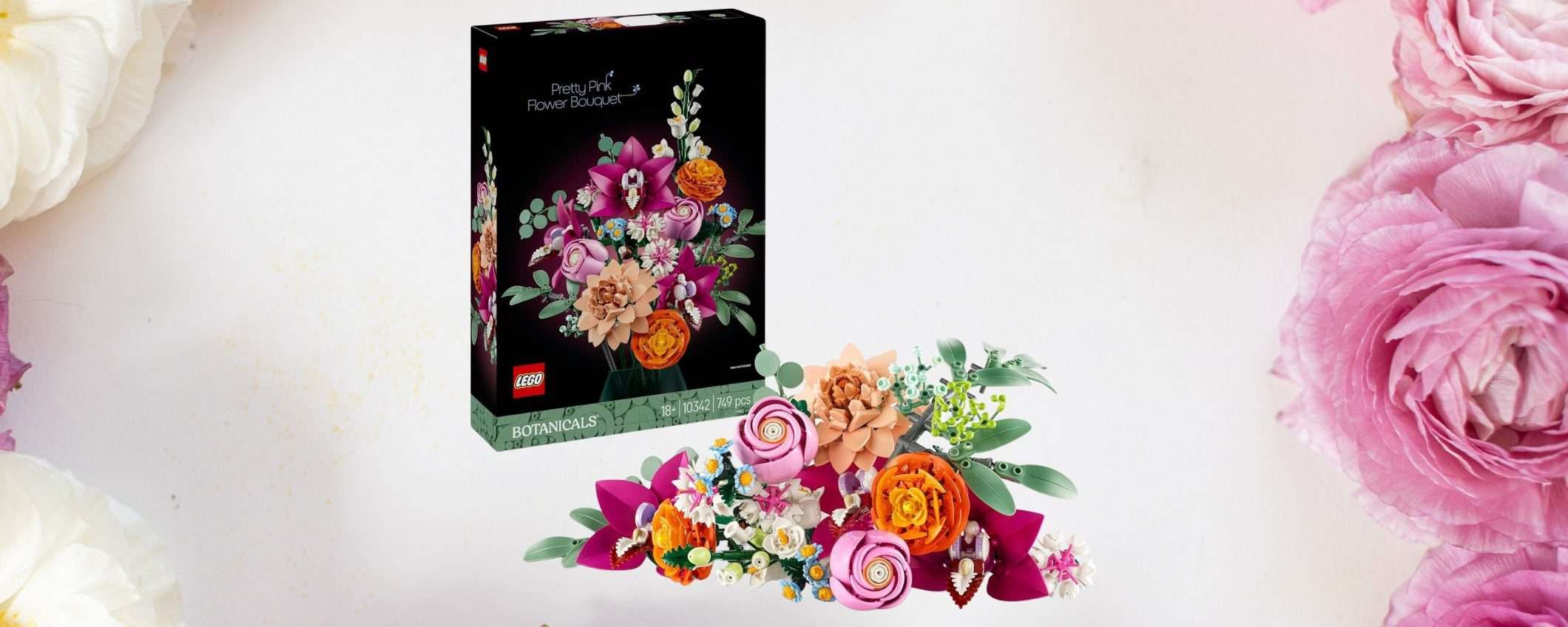 Il Bouquet LEGO di fiori rosa è in OFFERTA LAMPO su Amazon (-24%) Il Bouquet LEGO di fiori rosa è in OFFERTA LAMPO su Amazon (-24%)