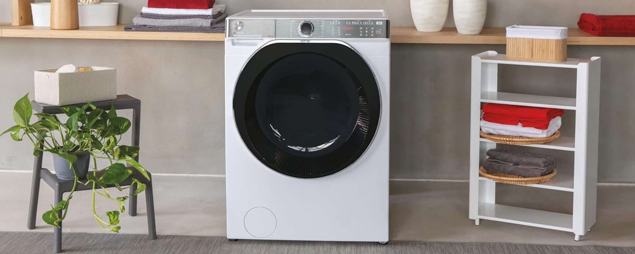 Lavatrice Hoover 9kg: prezzo SHOCK su Amazon, occasione SVUOTA MAGAZZINO Lavatrice Hoover 9kg: prezzo SHOCK su Amazon, occasione SVUOTA MAGAZZINO