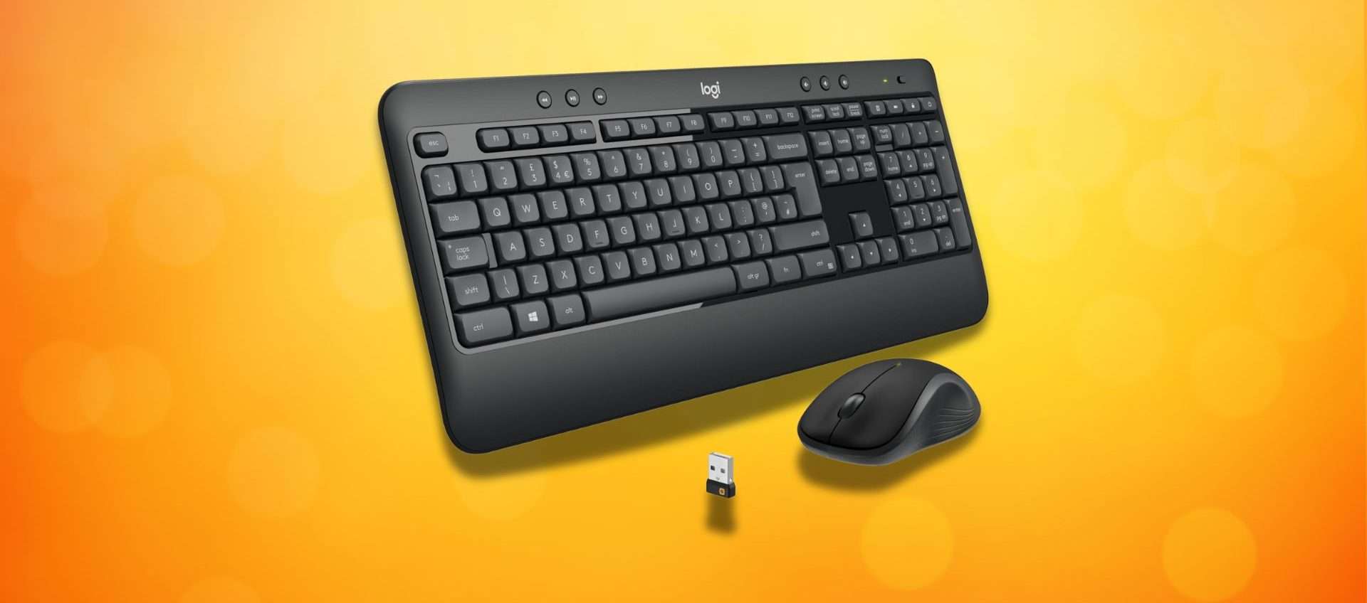 Logitech MK540 Advanced Combo a 41,99€: tastiera e mouse wireless in super offerta (-48%) Logitech MK540 Advanced Combo a 41,99€: tastiera e mouse wireless in super offerta (-48%)