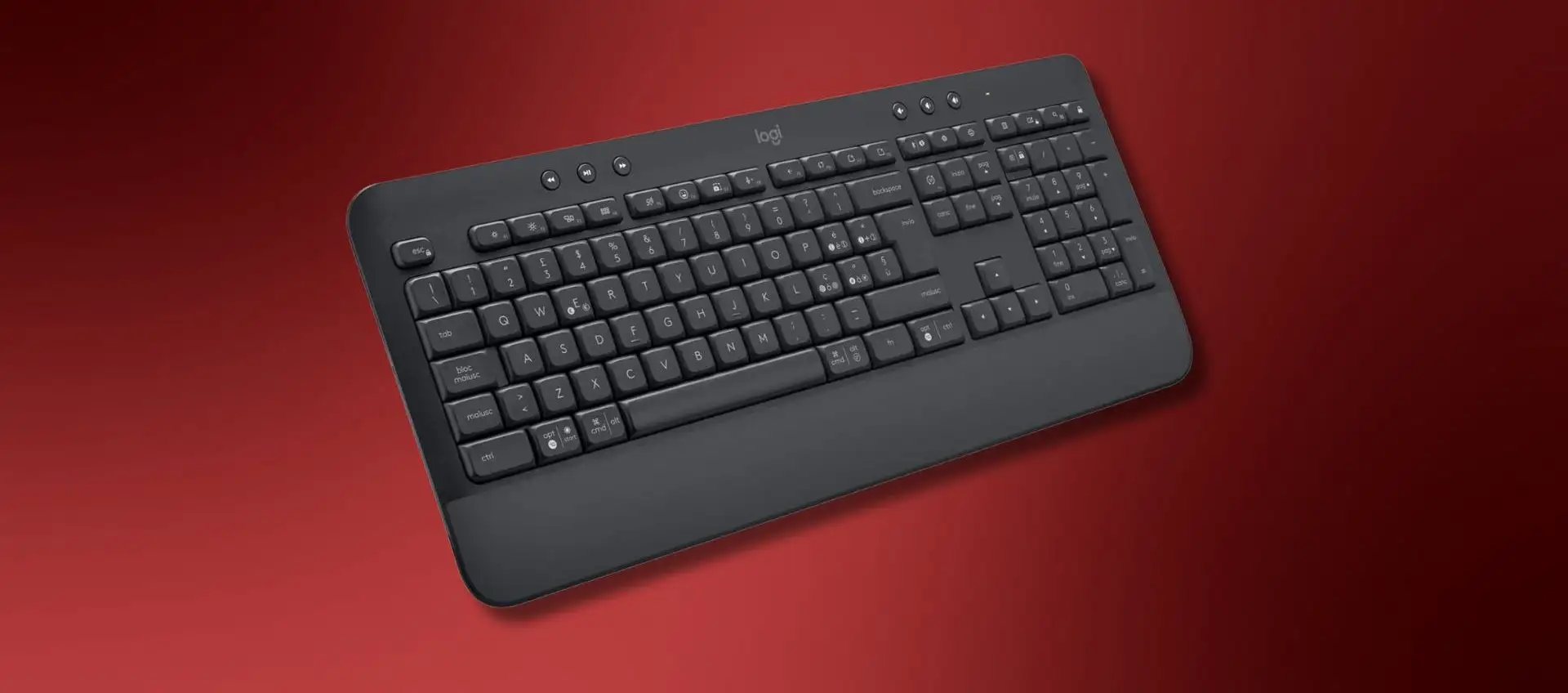 Logitech Signature K650 a 39,90€: tastiera wireless full-size con poggiapolsi, connettività doppia e sconto del 32% Logitech Signature K650 a 39,90€: tastiera wireless full-size con poggiapolsi, connettività doppia e sconto del 32%