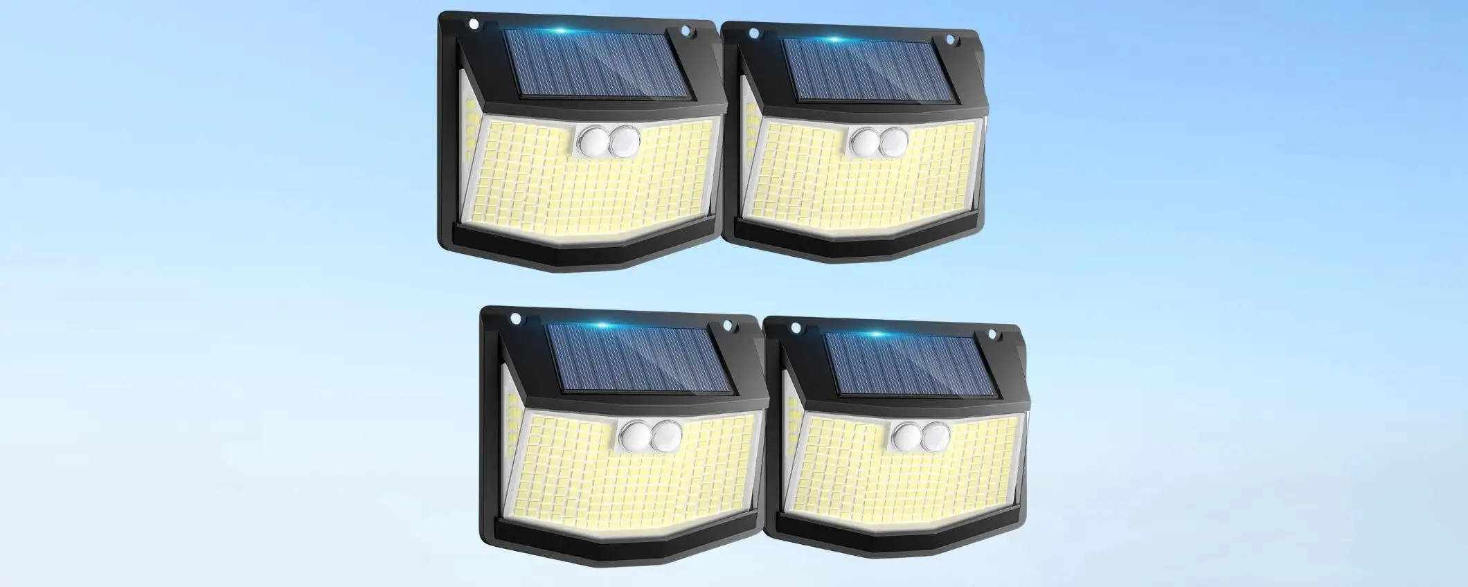 4 faretti solari potenti e smart a un prezzo SHOCK su Amazon