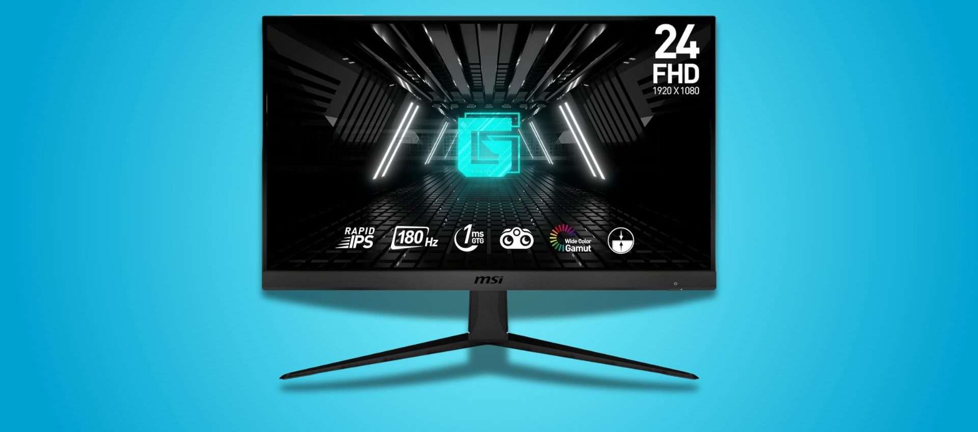 MSI G2412F a 109,99€: monitor gaming da 180Hz con Rapid IPS in super sconto MSI G2412F a 109,99€: monitor gaming da 180Hz con Rapid IPS in super sconto