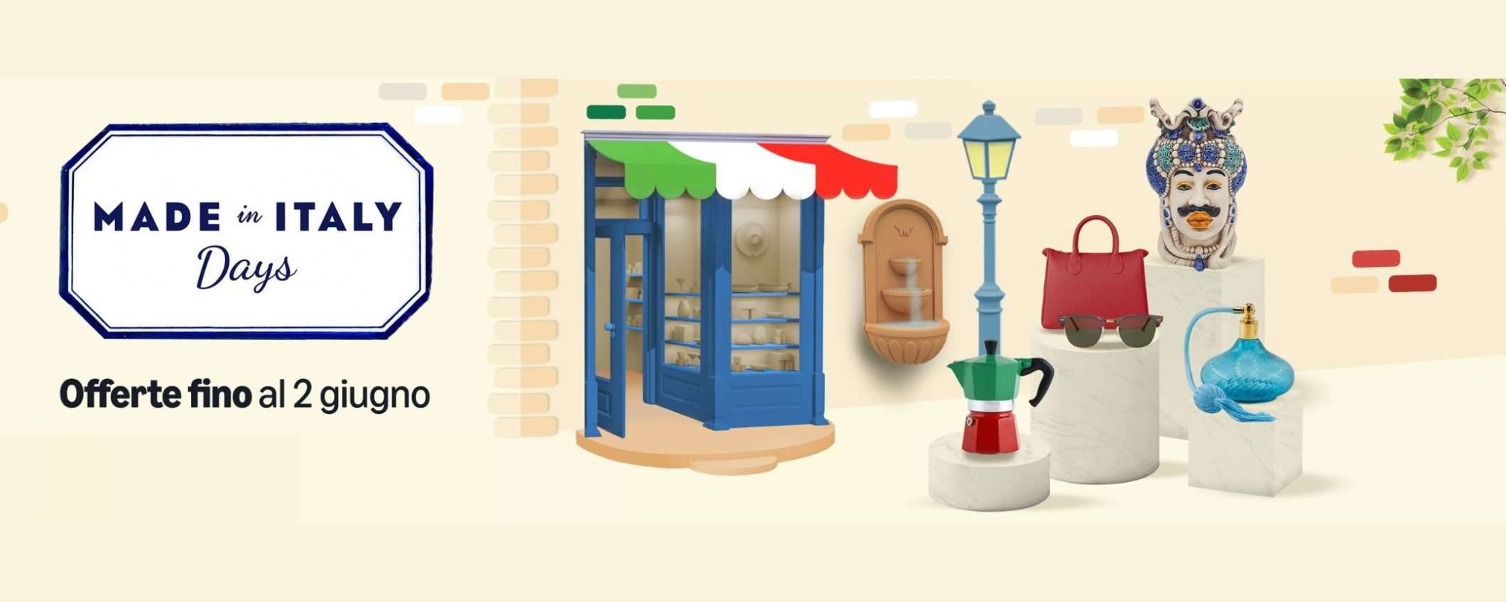 Amazon festeggia il Made in Italy con otto giorni di sconti straordinari