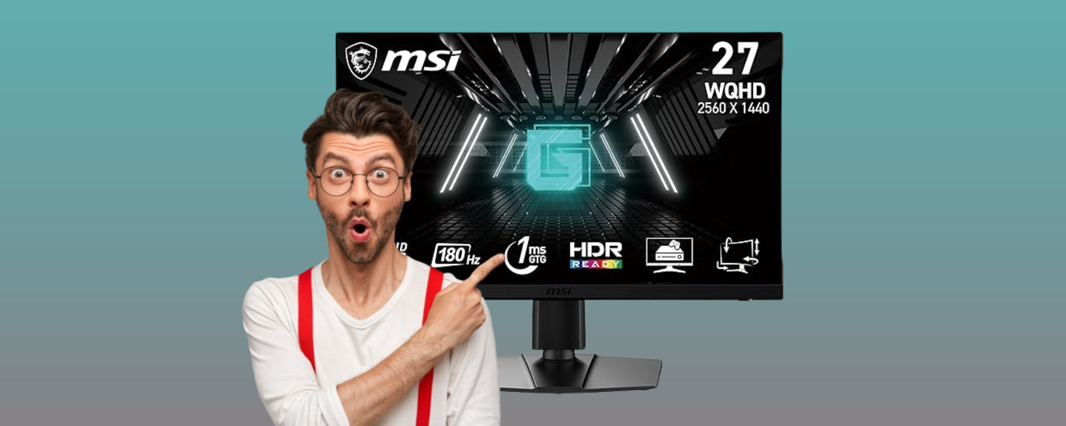 Monitor Gaming MSI per giocatori esigenti e professionisti del colore
