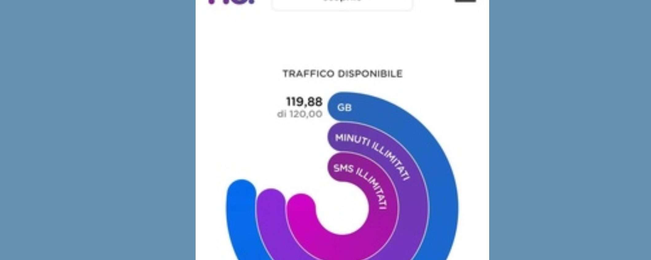 Solo pochi giorni per attivare 100 Giga a meno di 6 euro con ho. Mobile Solo pochi giorni per attivare 100 Giga a meno di 6 euro con ho. Mobile