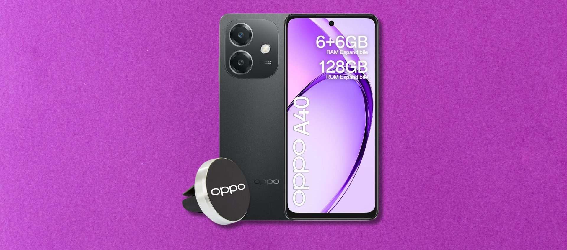 OPPO A40 a 119,99€ (-33%): display da 6,67 OPPO A40 a 119,99€ (-33%): display da 6,67