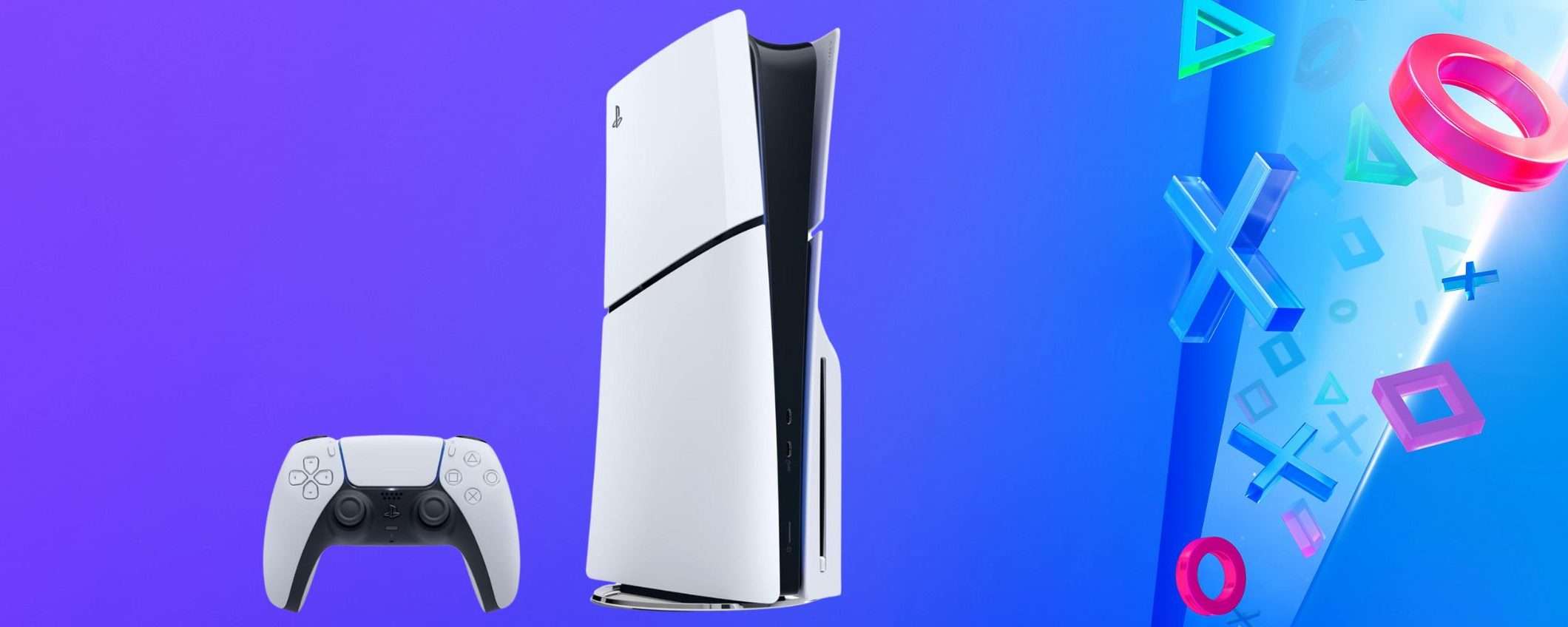 PlayStation 5 Slim con lettore disco: sconto di 100 euro su Amazon per i Days of Play PlayStation 5 Slim con lettore disco: sconto di 100 euro su Amazon per i Days of Play