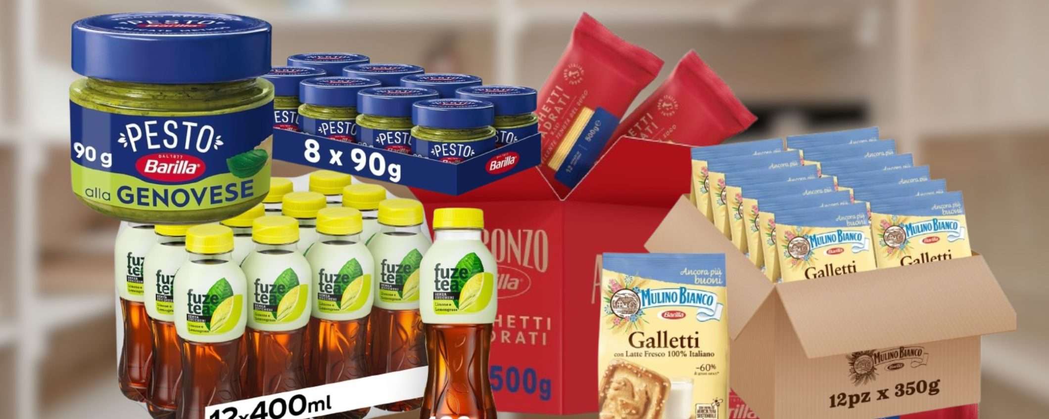 Cibi e bevande in promo scorta SHOCK su Amazon: tante offerte da 7,99€ Cibi e bevande in promo scorta SHOCK su Amazon: tante offerte da 7,99€