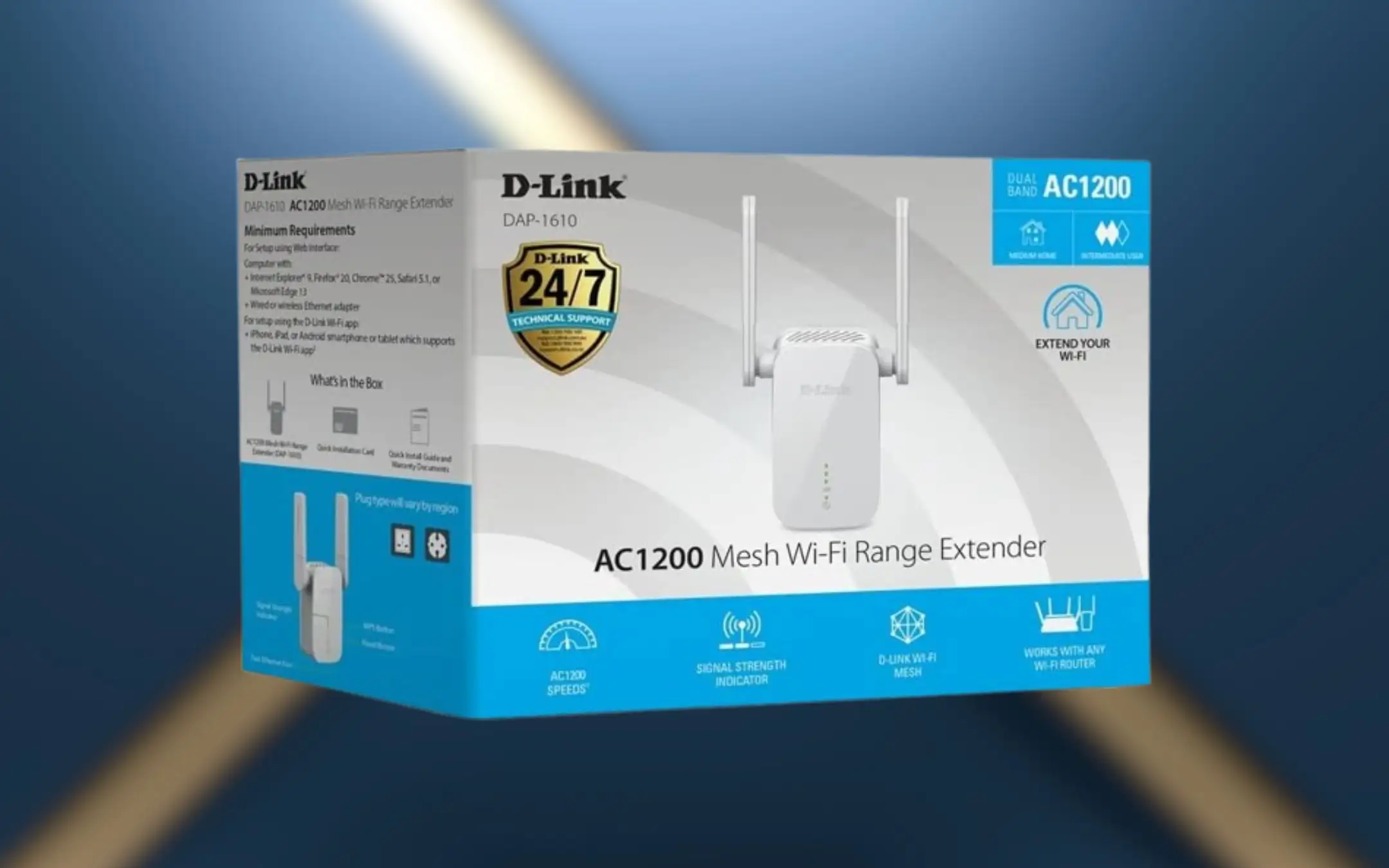Sconto 49% e WiFi POTENTISSIMO con questo ripetitore D-Link a 17,99€