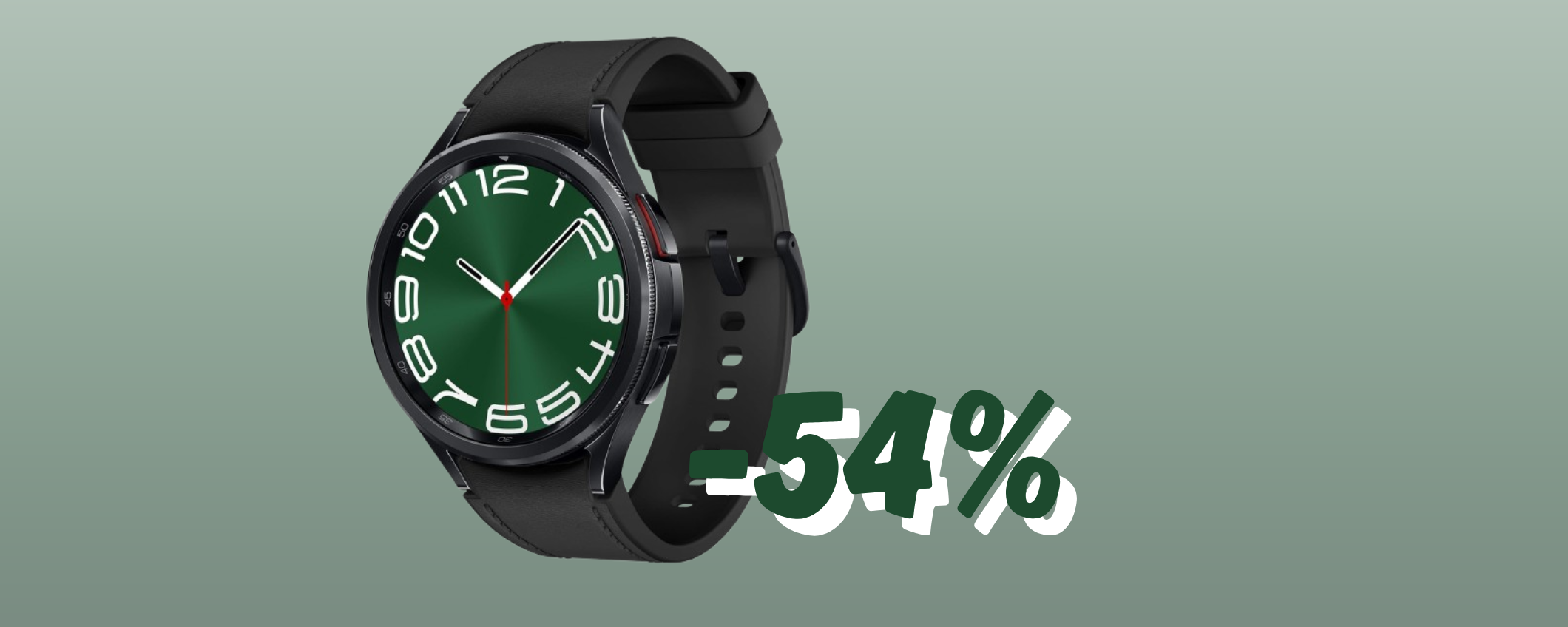 Samsung Galaxy Watch6 Classic a meno di metà prezzo