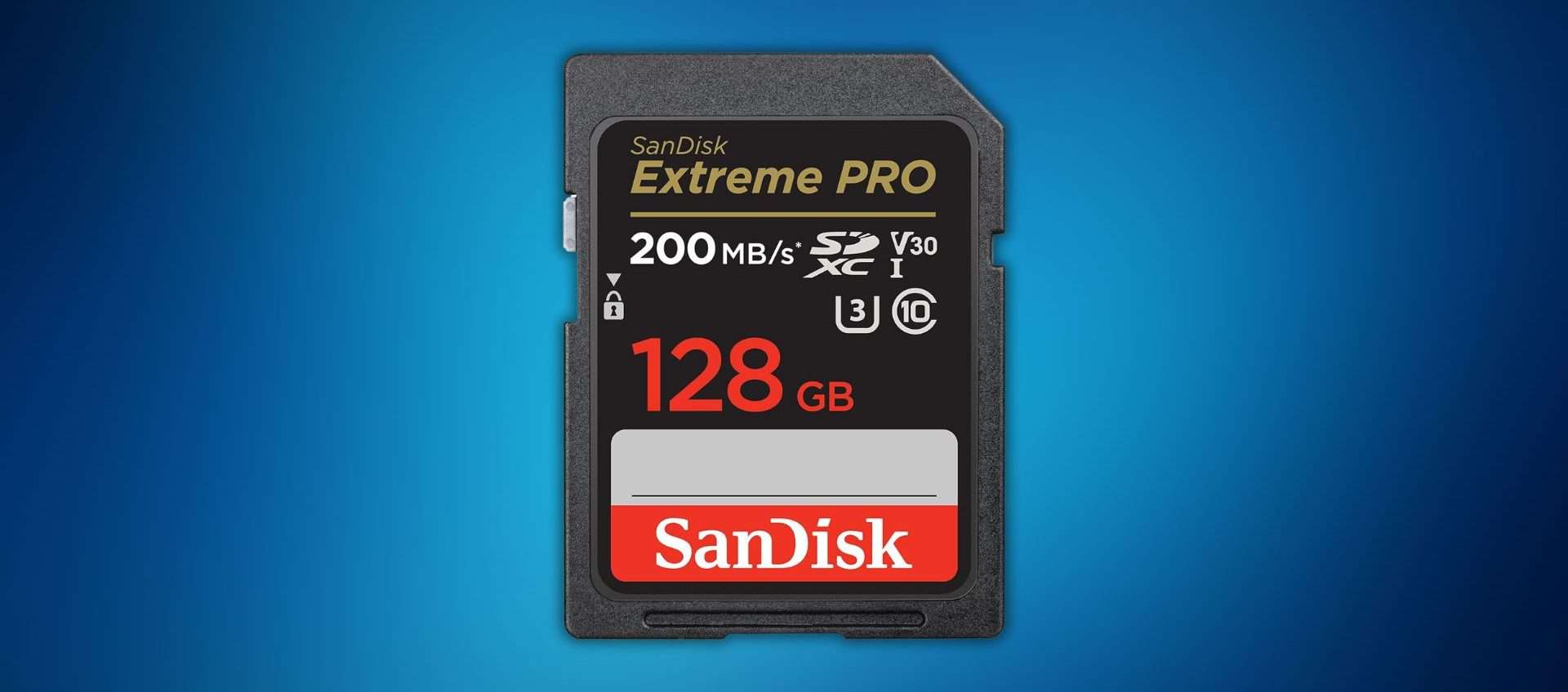 SanDisk Extreme PRO 128GB a 26,09€ (-41%): scheda SD veloce, sicura e perfetta per 4K SanDisk Extreme PRO 128GB a 26,09€ (-41%): scheda SD veloce, sicura e perfetta per 4K