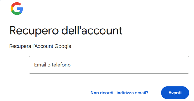 L'importanza dei dati di recupero per la gestione dell’account Google