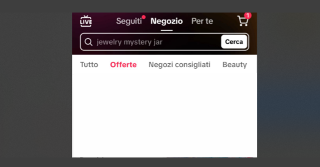 Lo shopping su TikTok