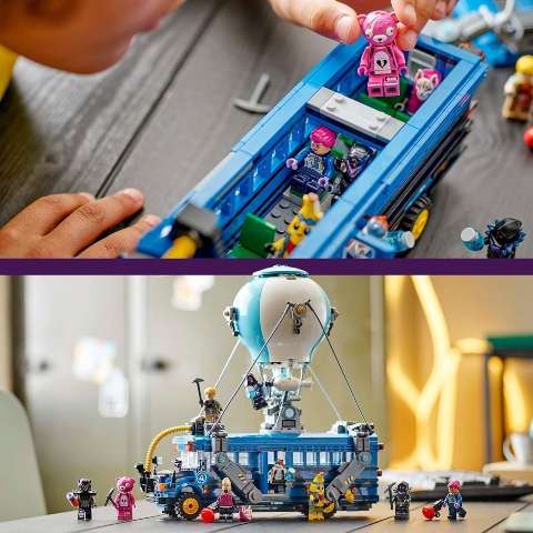 Set LEGO Fortnite bus battaglia