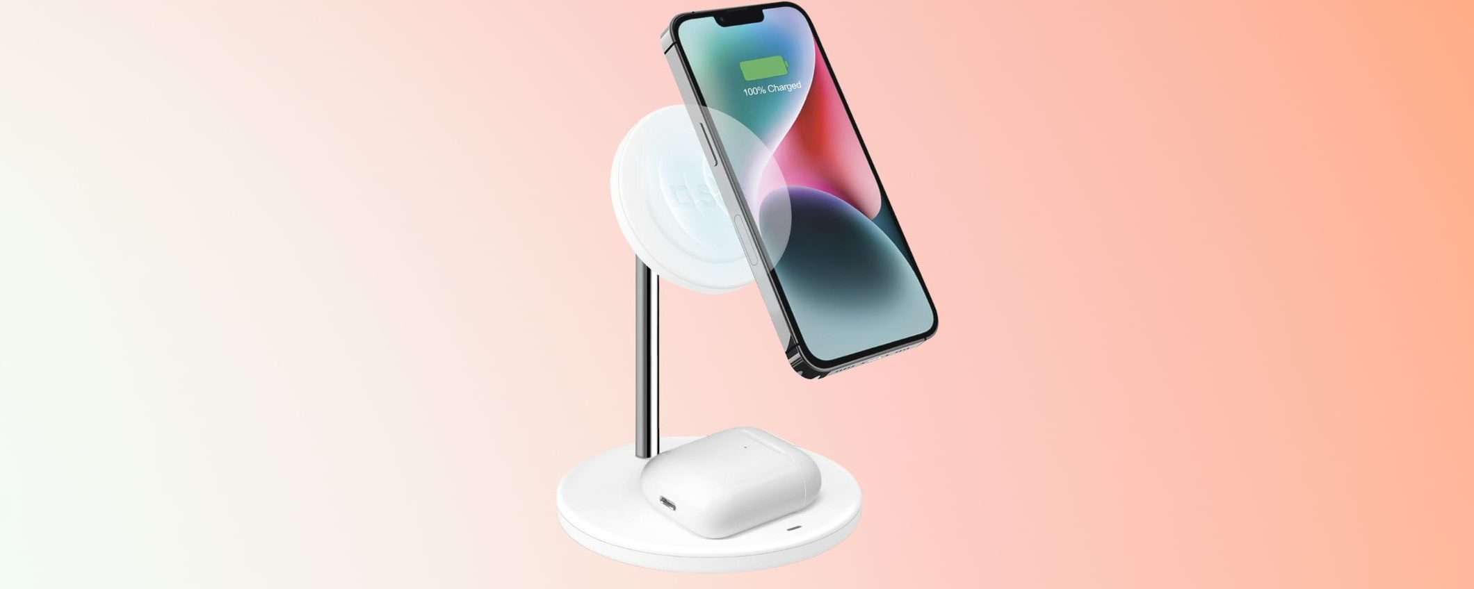 Stazione di ricarica wireless 2-in-1: su Amazon un AFFARE a meno di 10 euro (-51%) Stazione di ricarica wireless 2-in-1: su Amazon un AFFARE a meno di 10 euro (-51%)