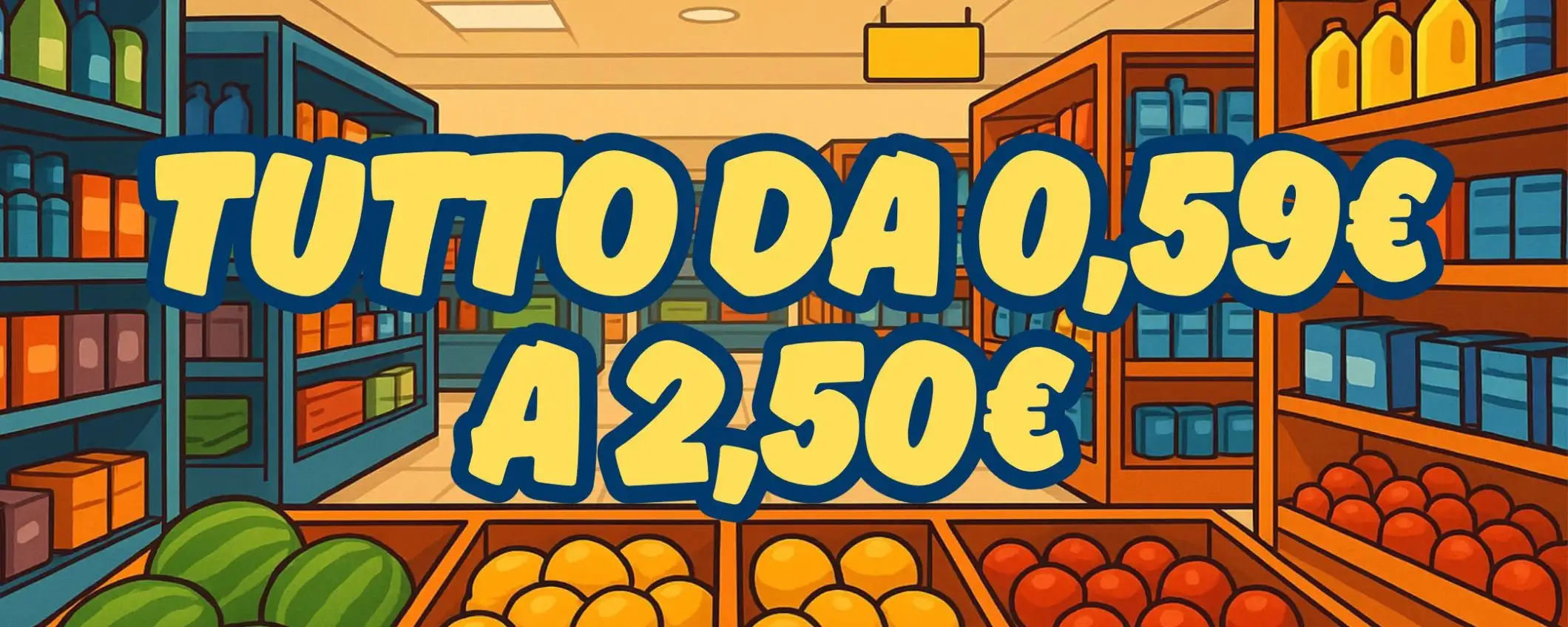 Grandi marche da 0,59€ a 2,50€: spesa nel supermercato Amazon SCONTATISSIMA Grandi marche da 0,59€ a 2,50€: spesa nel supermercato Amazon SCONTATISSIMA