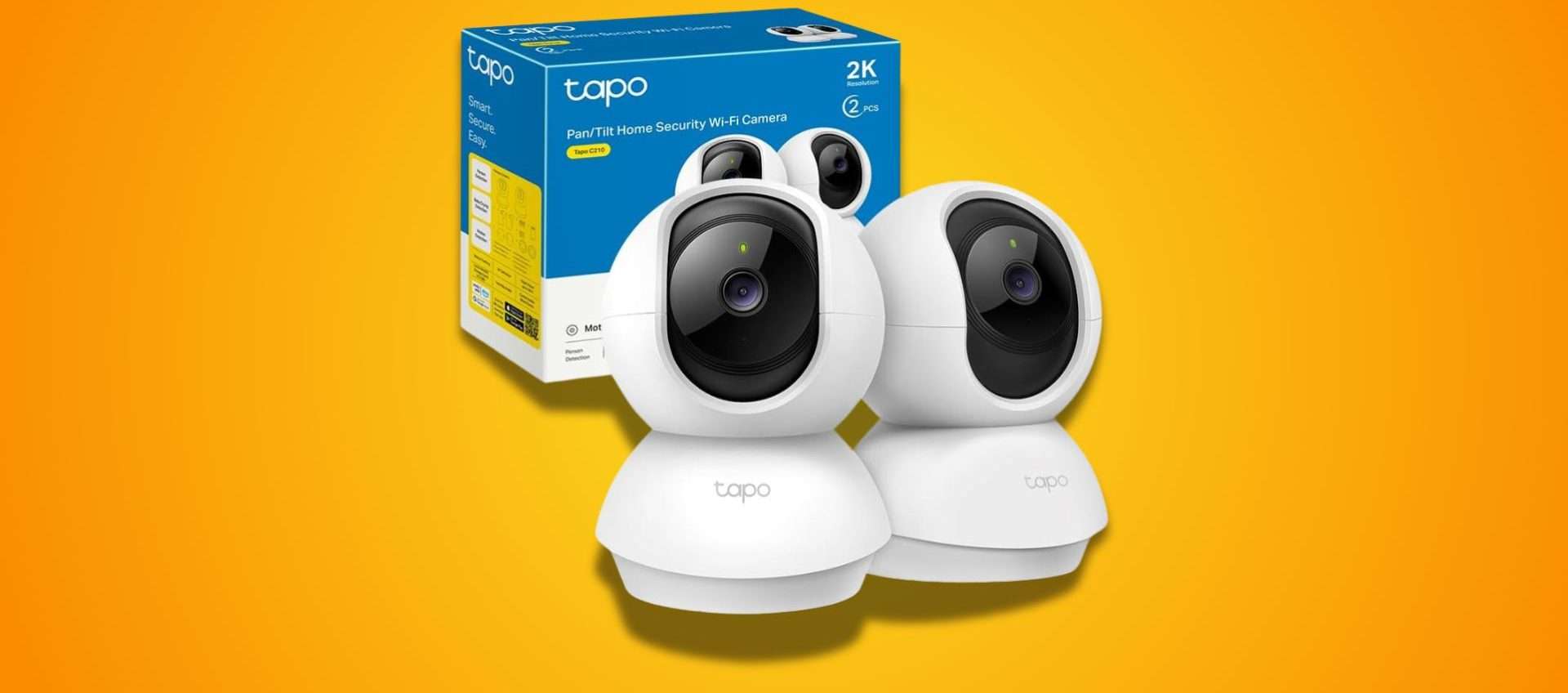 Tapo C210P2: doppia sicurezza smart a un prezzo imbattibile Tapo C210P2: doppia sicurezza smart a un prezzo imbattibile