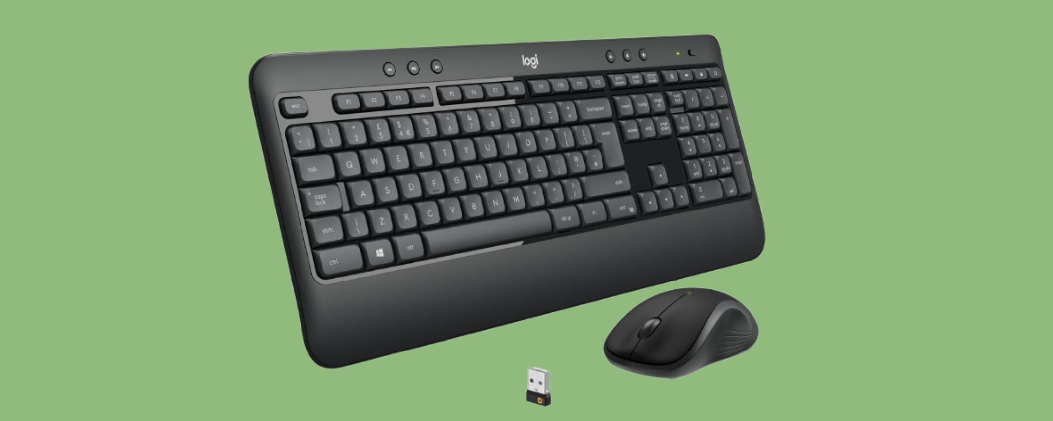 Tastiera e mouse wireless Logitech a metà prezzo