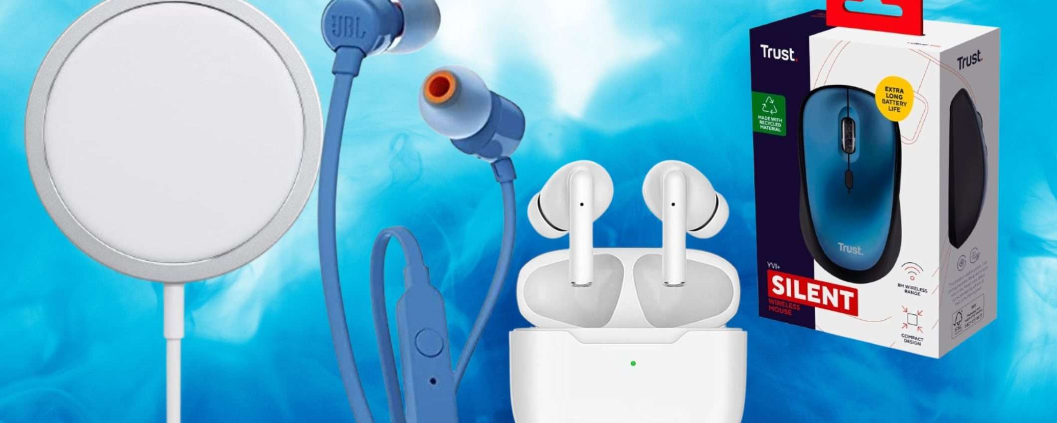 Tecnologia a meno di 7€ su Amazon: promo SHOCK auricolari, mouse e altro Tecnologia a meno di 7€ su Amazon: promo SHOCK auricolari, mouse e altro