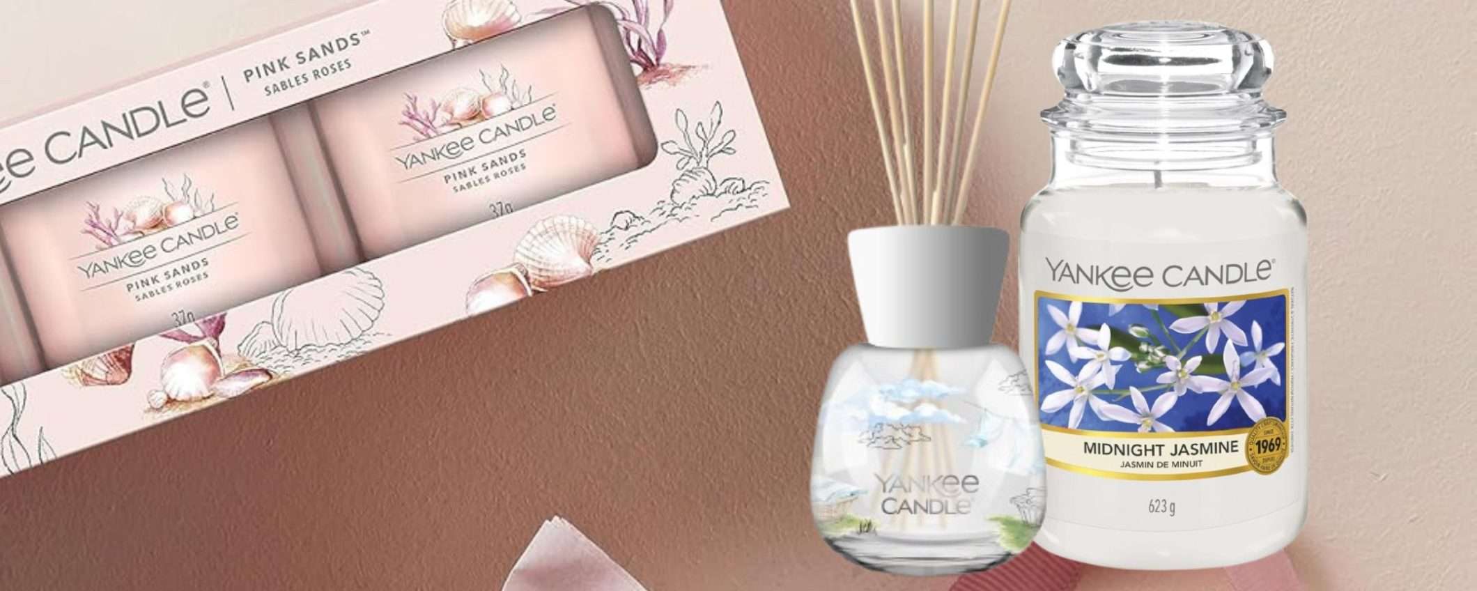 Yankee Candle da 10€: su Amazon IMPAZZANO gli sconti super lusso