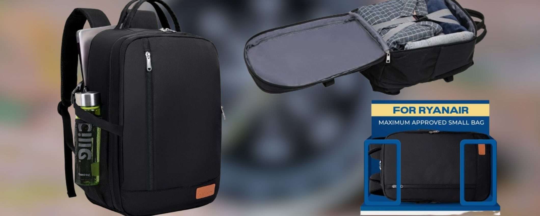 Costi EXTRA con RyanAir ADDIO: zaino bagaglio capientissimo a 19,71€ Costi EXTRA con RyanAir ADDIO: zaino bagaglio capientissimo a 19,71€