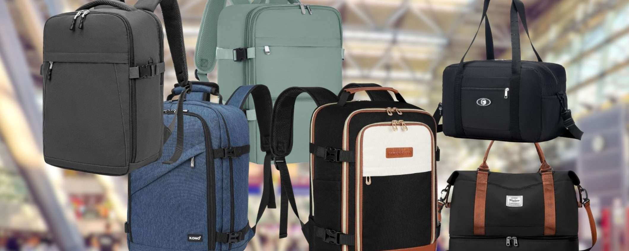 Bagagli a bordo GRATIS con Ryanair e altri: zaini e borsoni 40X20X25 da 9,99€