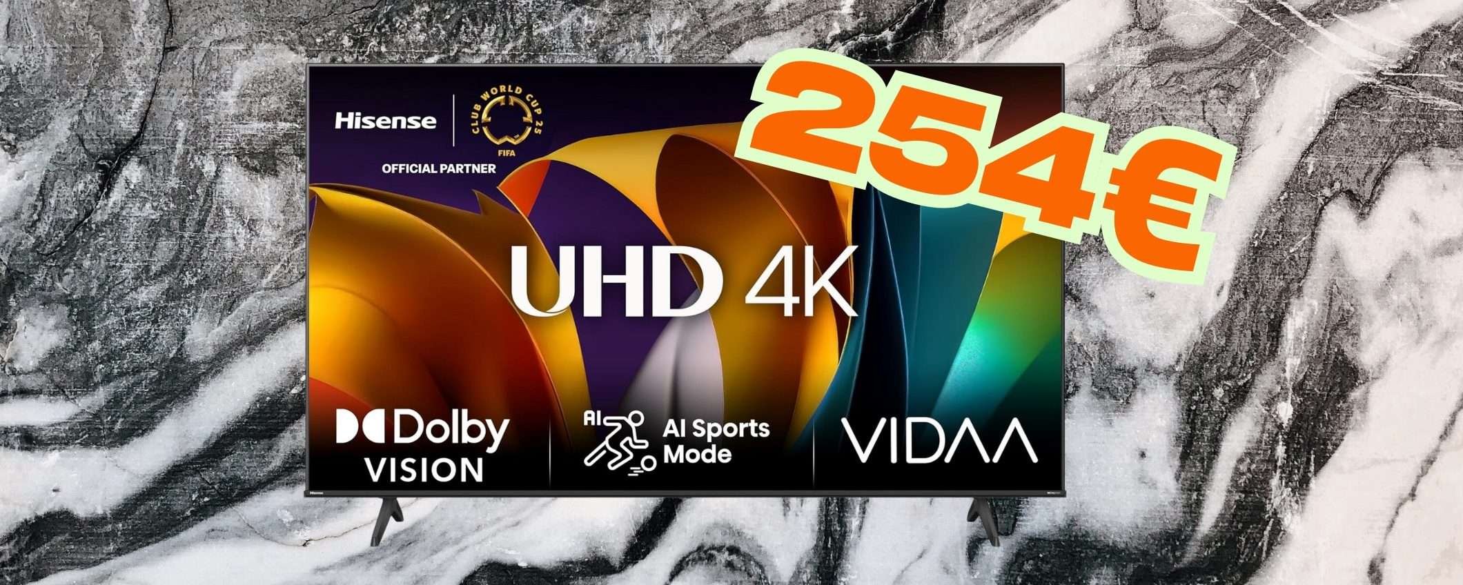 Amazon esagera: Smart TV Hisense UHD 4K da 50