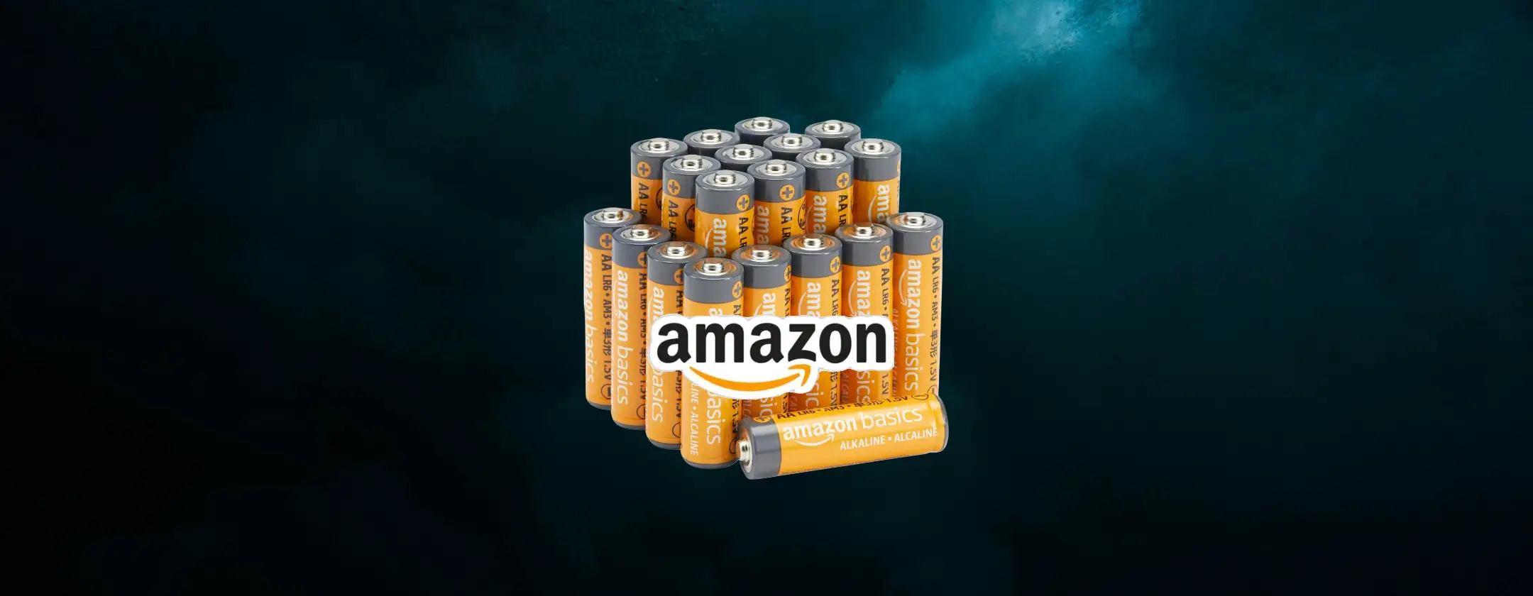 Amazon Tech Week 20 Batterie AA con durata 10 anni a soli 7€