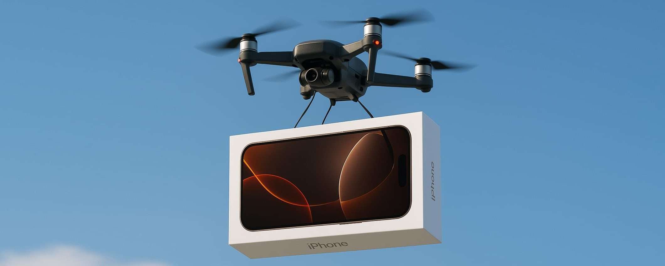 Il vostro nuovo iPhone lo consegnerà un DRONE di Amazon Il vostro nuovo iPhone lo consegnerà un DRONE di Amazon