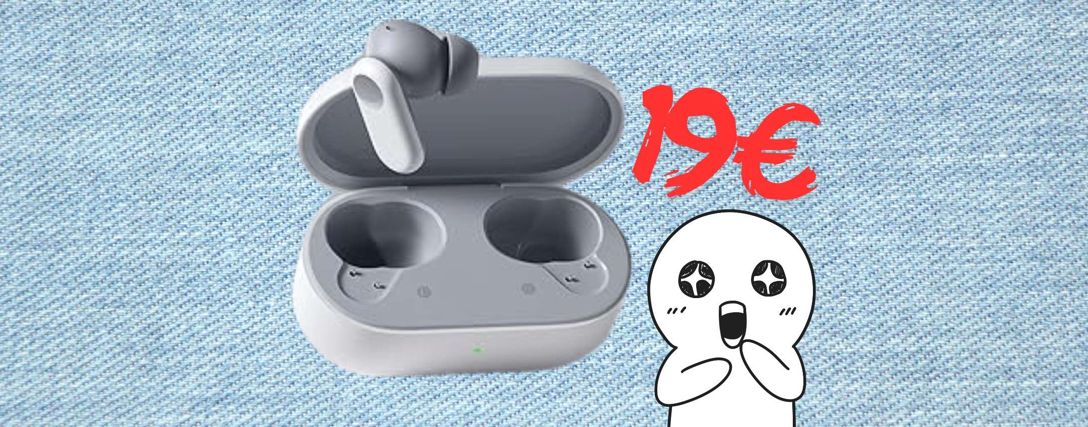 Auricolari wireless con migliore rapporto qualità prezzo? Oppo Enco Buds2 PRO a 19€