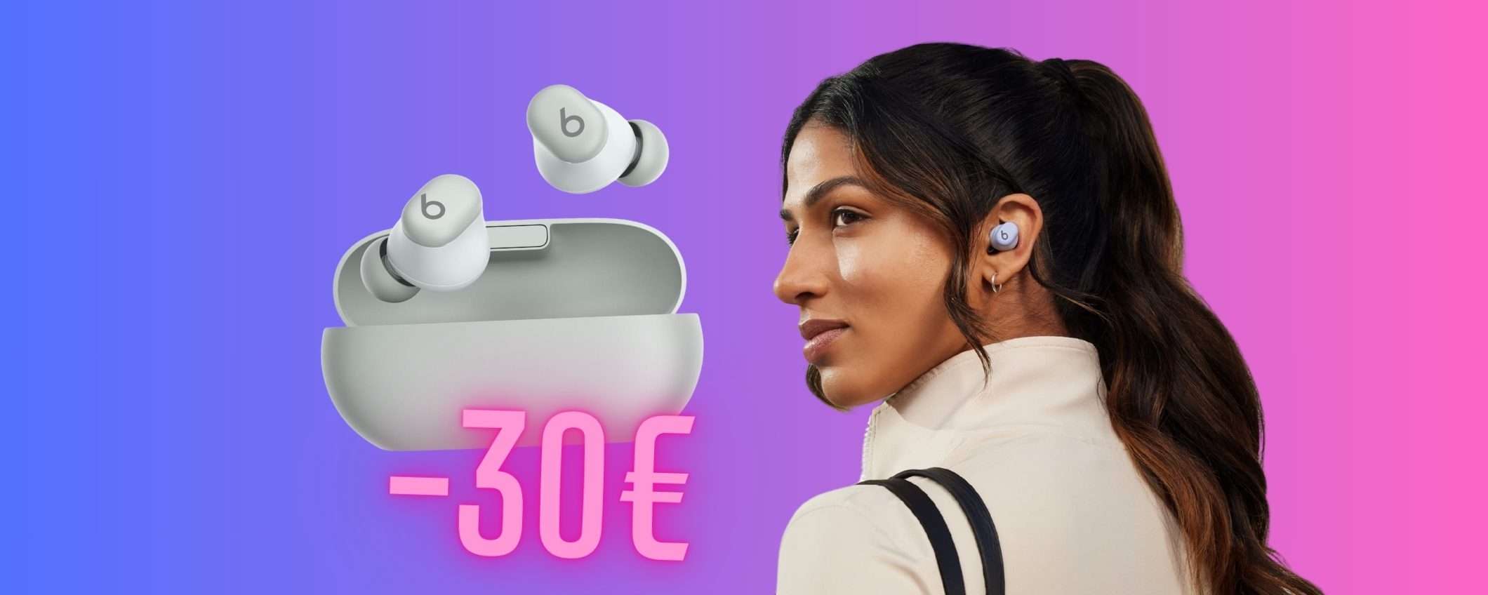 Beats Solo Buds: meravigliosi auricolari wireless (quasi) al MINIMO STORICO Beats Solo Buds: meravigliosi auricolari wireless (quasi) al MINIMO STORICO