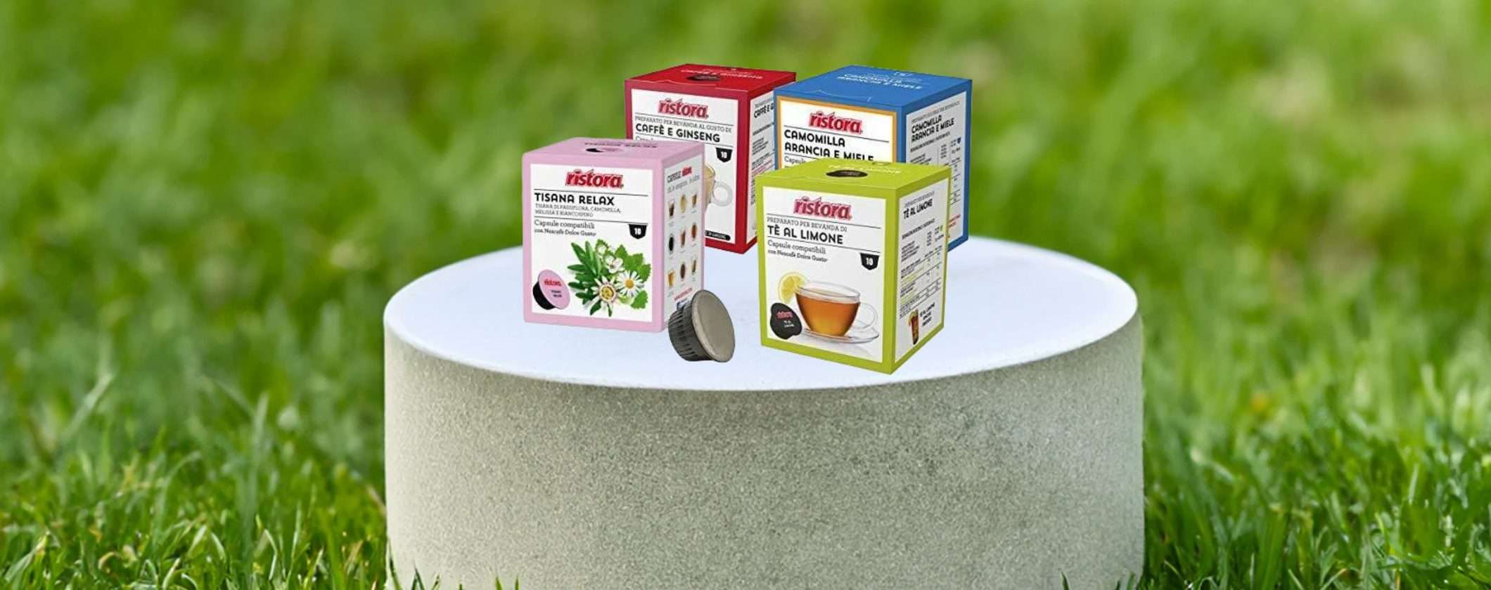 Capsule Bevande Ristora compatibili Dolce Gusto in offertissima Capsule Bevande Ristora compatibili Dolce Gusto in offertissima