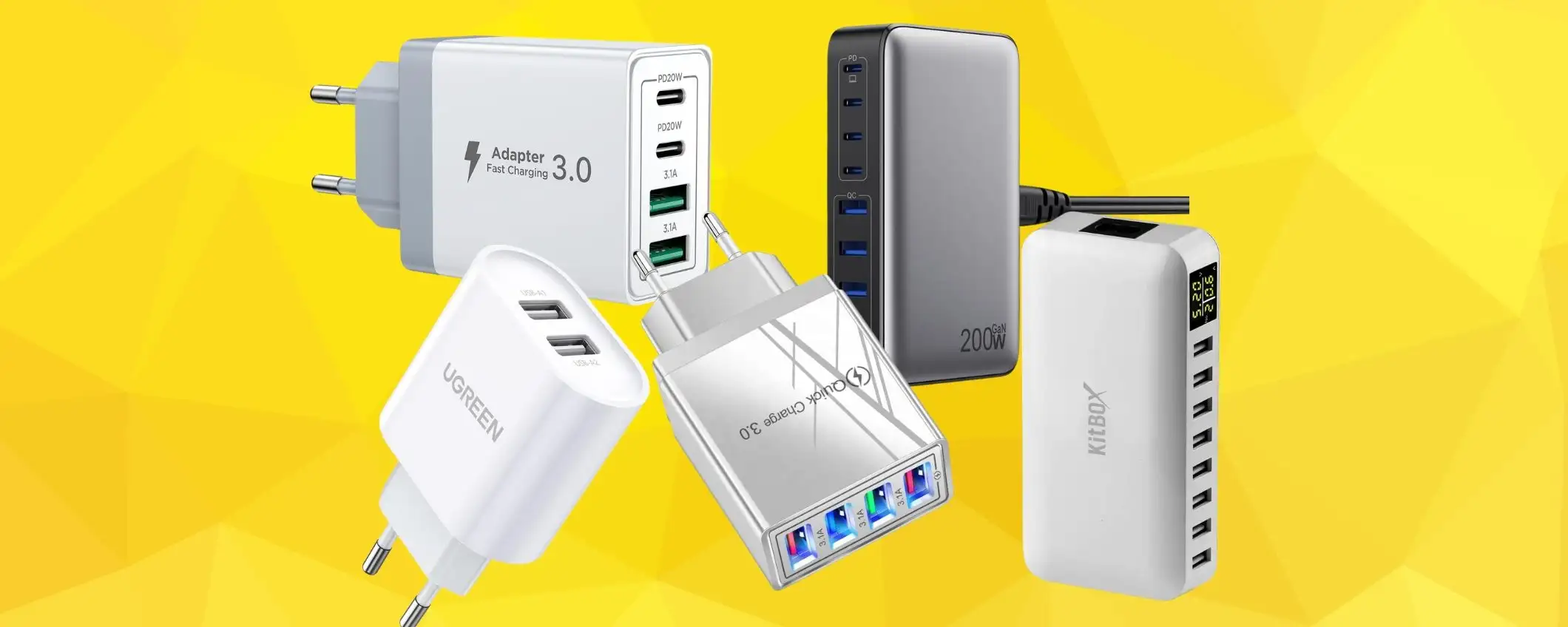 Caricatori USB super economici e versatili? Ecco una lista dei migliori 5 Caricatori USB super economici e versatili? Ecco una lista dei migliori 5