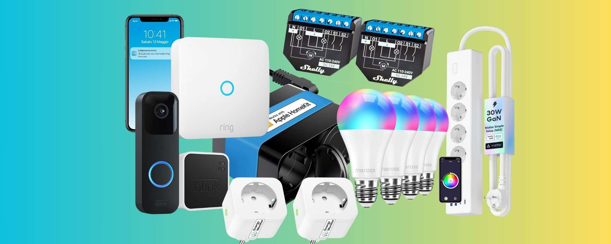 Casa domotica spendendo poco: 7 offerte imperdibili su Amazon Casa domotica spendendo poco: 7 offerte imperdibili su Amazon