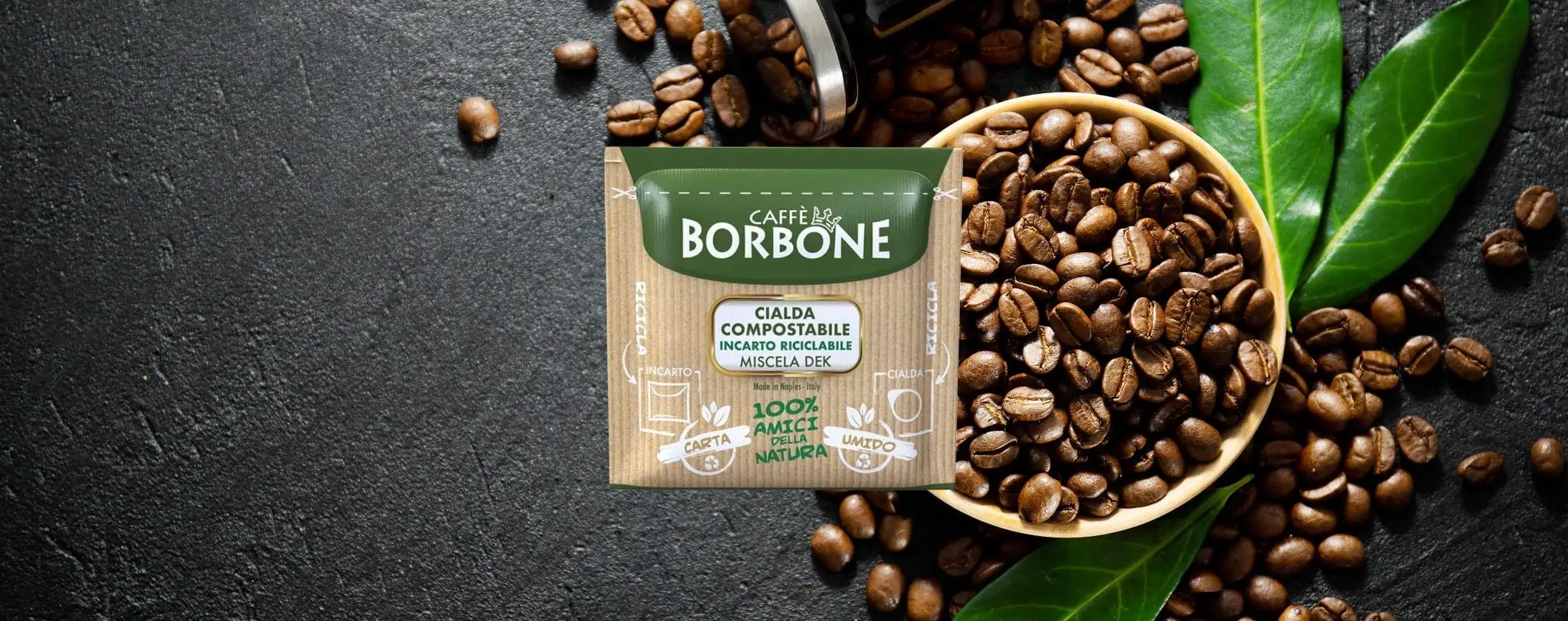 Cialde Caffè Borbone Dek: promo pazzesca e fino al 7% di extra sconto