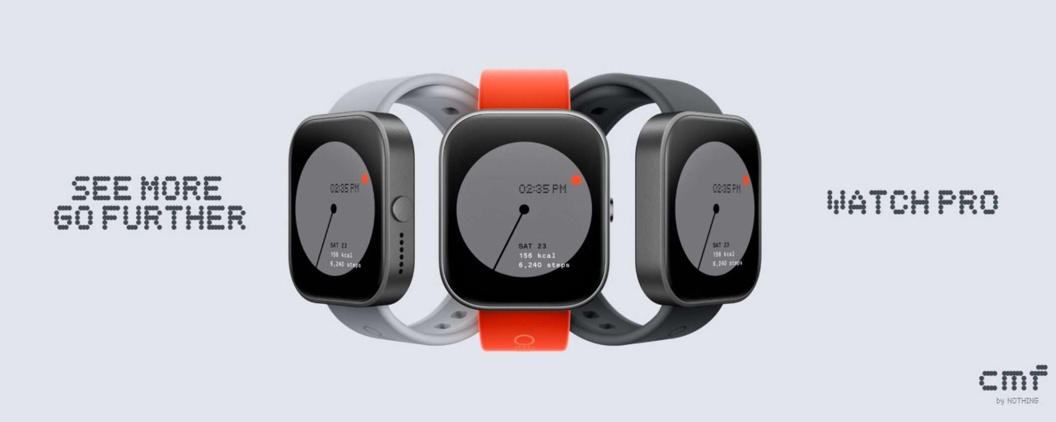 CMF Watch Pro: display AMOLED da 1,96 CMF Watch Pro: display AMOLED da 1,96