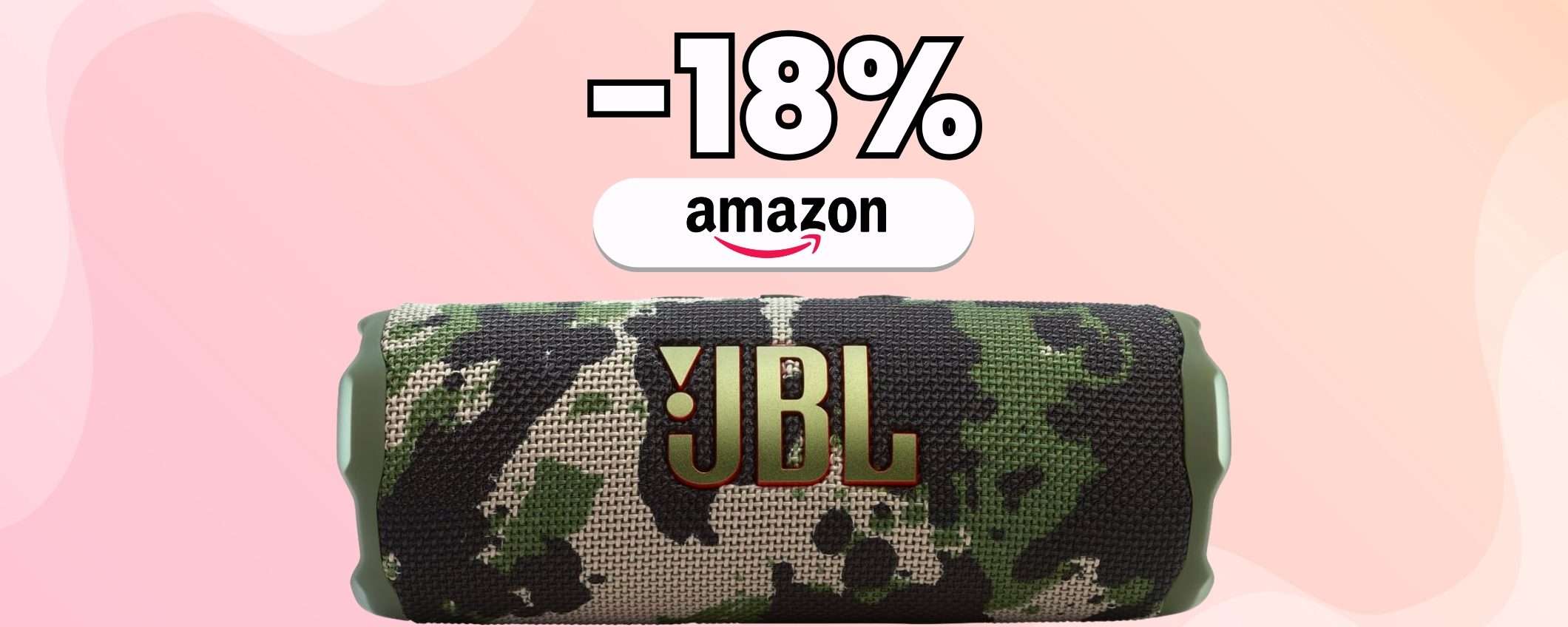 JBL Flip 7 fa suonare la tua musica come un concerto, scontone