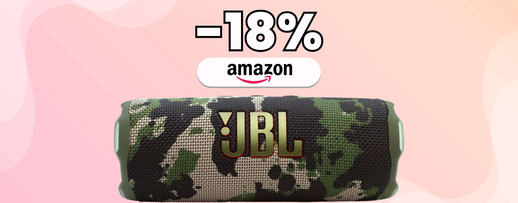 JBL Flip 7 fa suonare la tua musica come un concerto, scontone