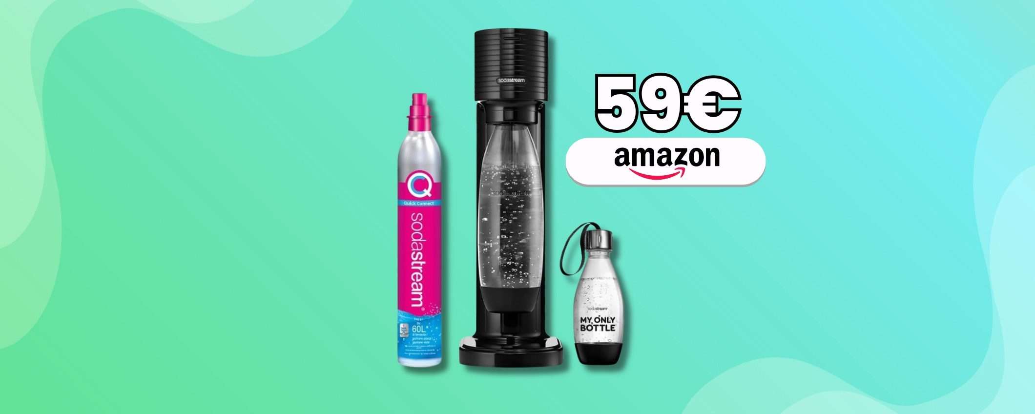 SodaStream è il gasatore d'acqua da avere a casa: addio supermercato SodaStream è il gasatore d'acqua da avere a casa: addio supermercato