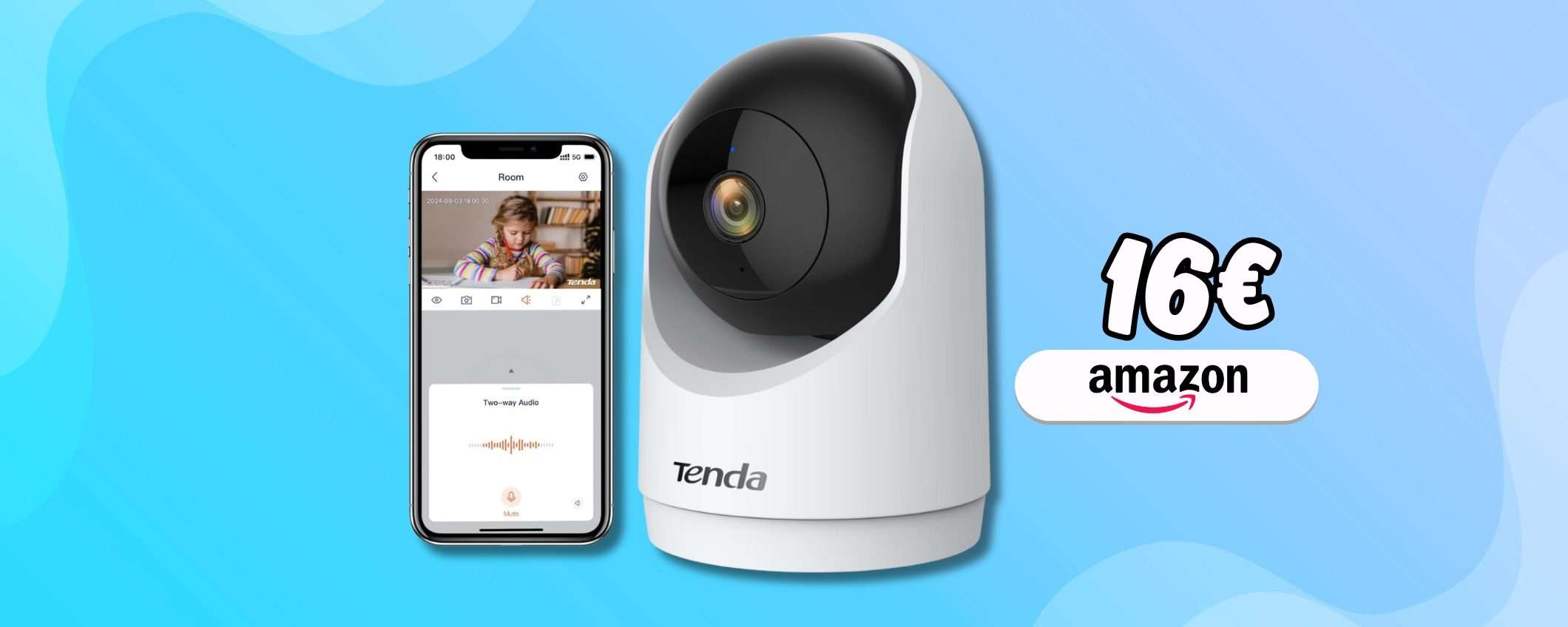 Sicurezza avanzata con la Telecamera WiFi a 360°, per 16€ ne vale la pena Sicurezza avanzata con la Telecamera WiFi a 360°, per 16€ ne vale la pena