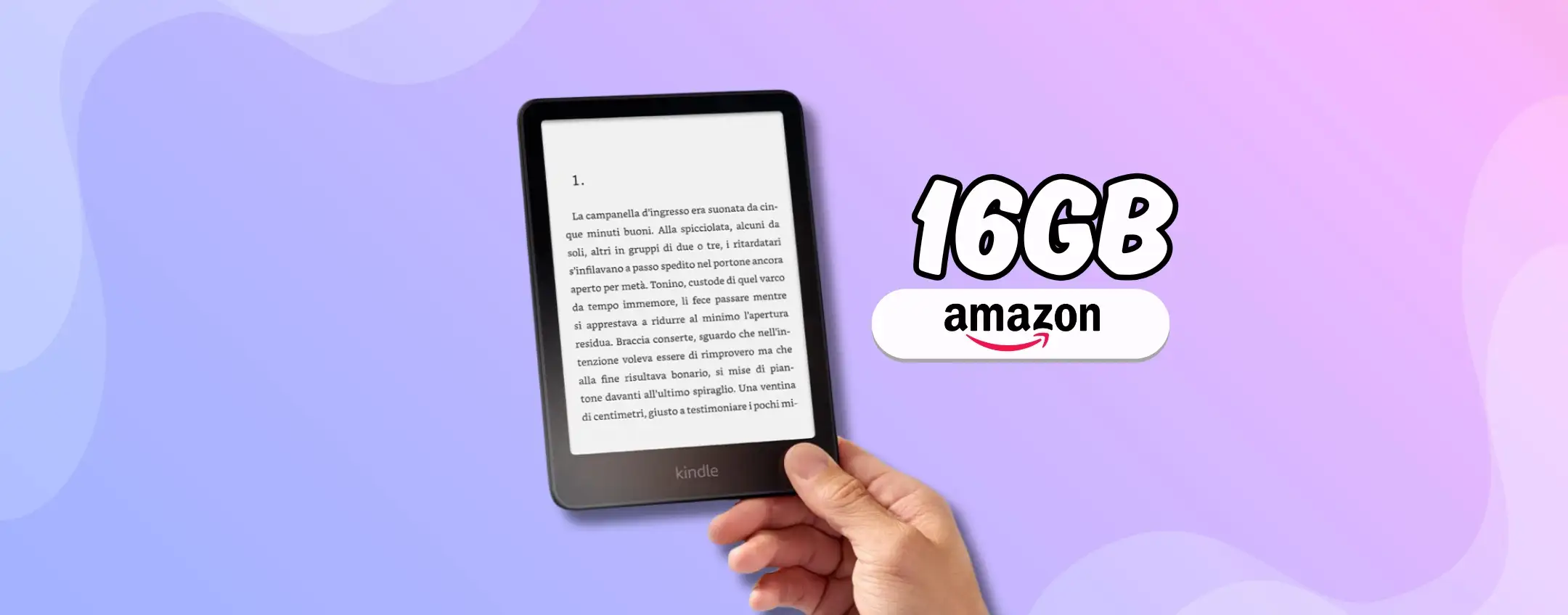 Con Amazon Kindle la lettura è accessibile a tutti (e torna in sconto)