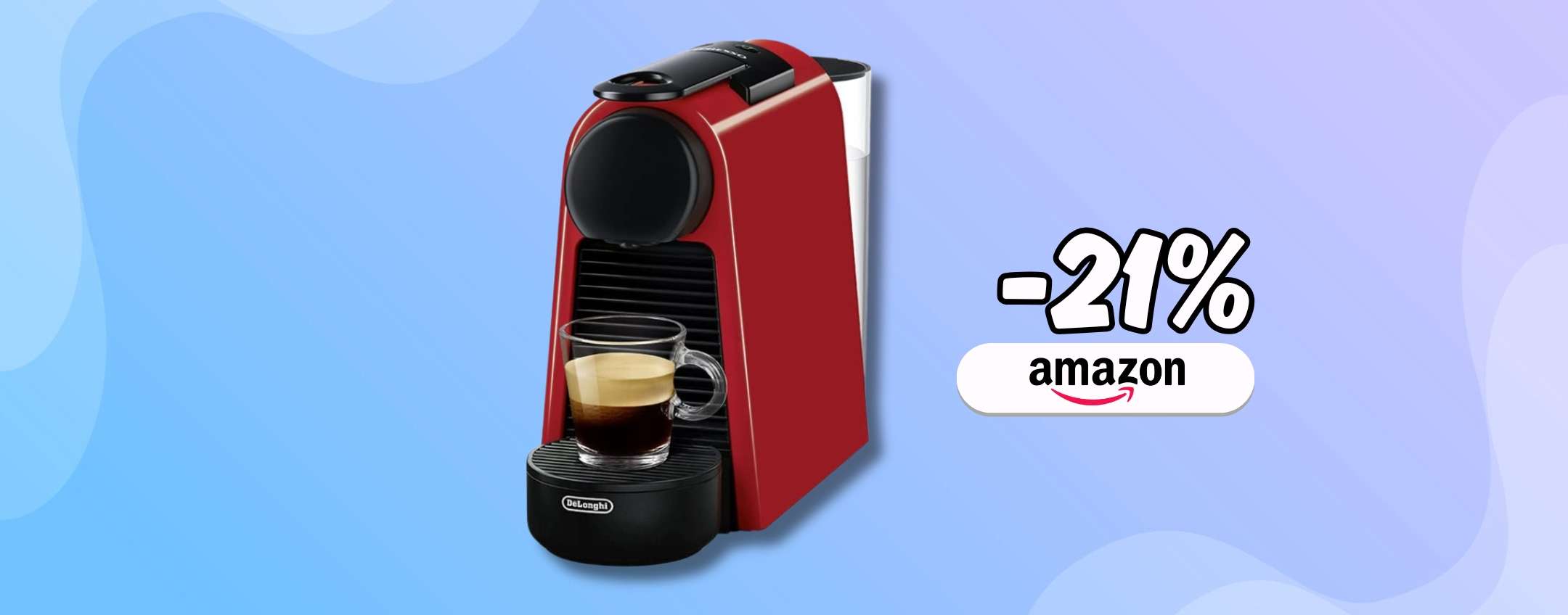 Nespresso Essenza Mini: macchinetta in sconto e 90€ di caffè in regalo
