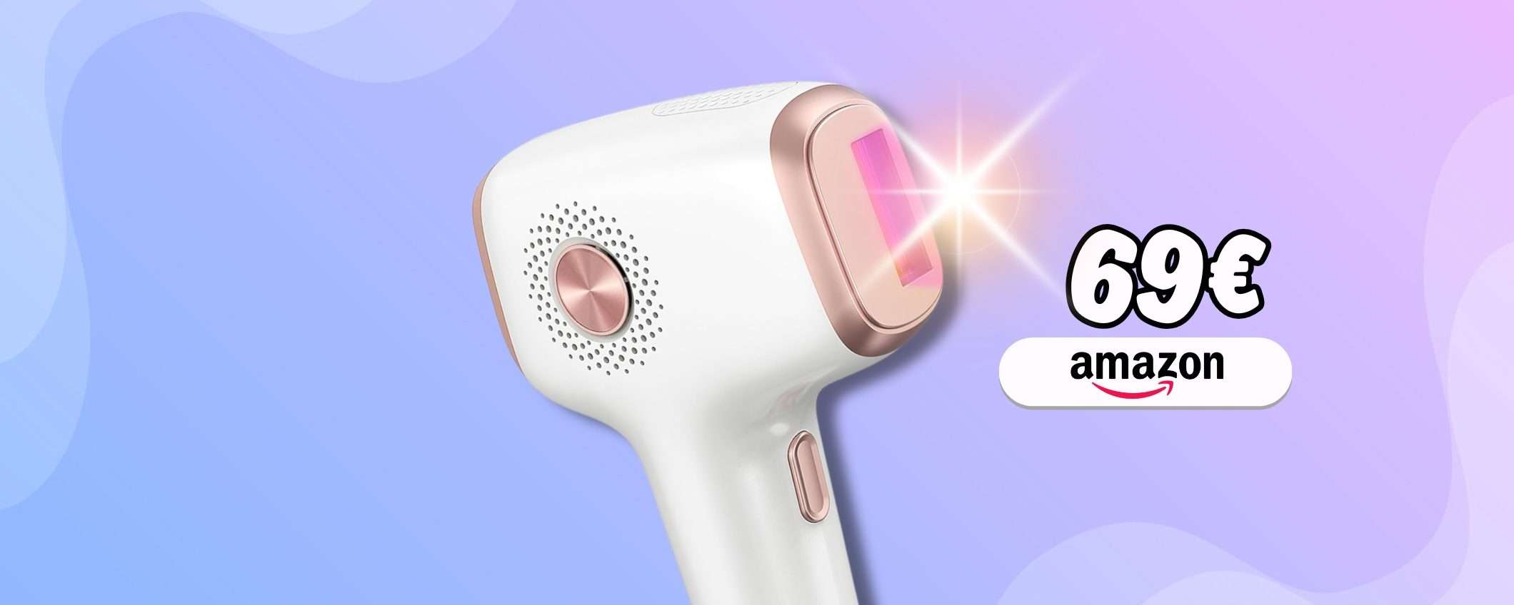Pronti per l'estate senza peli: luce pulsata a casa con soli 69€ Pronti per l'estate senza peli: luce pulsata a casa con soli 69€