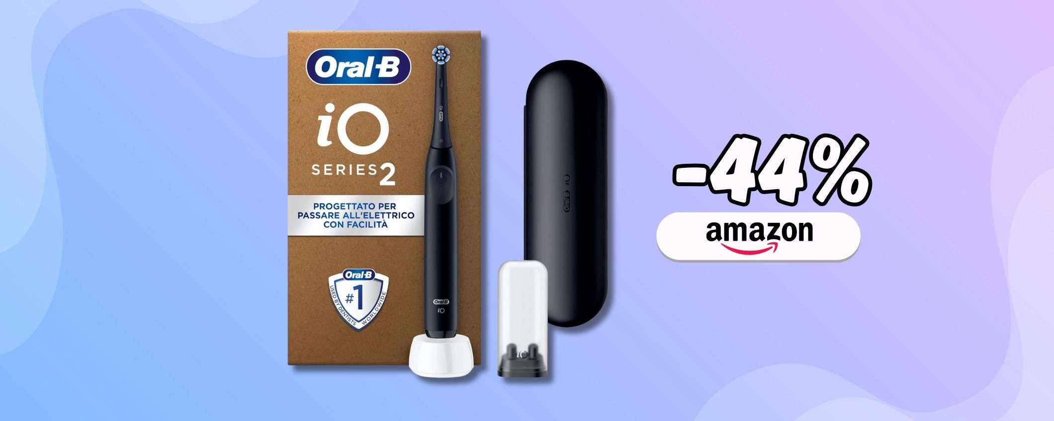 Oral-B iO 2 a soli 49€ è un affare, eleva la tua igiene orale su Amazon Oral-B iO 2 a soli 49€ è un affare, eleva la tua igiene orale su Amazon