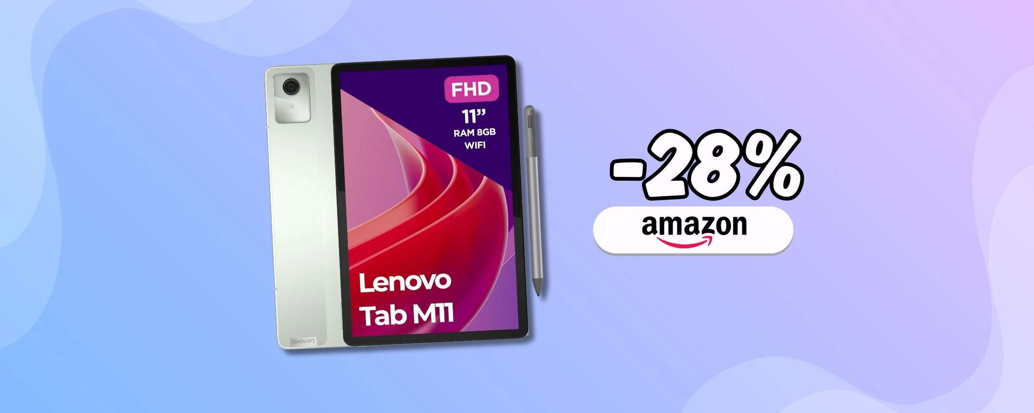 Meno di 180€ per il tablet perfetto: Lenovo Tab M11 con penna inclusa Meno di 180€ per il tablet perfetto: Lenovo Tab M11 con penna inclusa