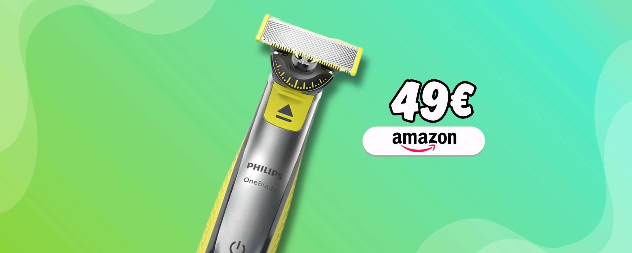 Con Philips OneBlade 360 ti prendi cura di viso e corpo senza irritazione Con Philips OneBlade 360 ti prendi cura di viso e corpo senza irritazione