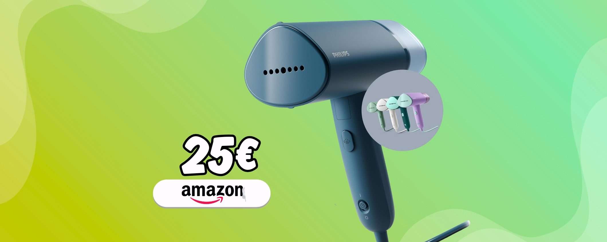 Stira al volo con il Philips Serie 3000, soluzione geniale a 25€ Stira al volo con il Philips Serie 3000, soluzione geniale a 25€